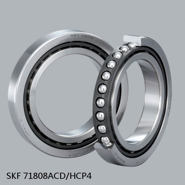 71808ACD/HCP4 SKF Super Precision,Super Precision Bearings,Super Precision Angular Contact,71800 Series,25 Degree Contact Angle