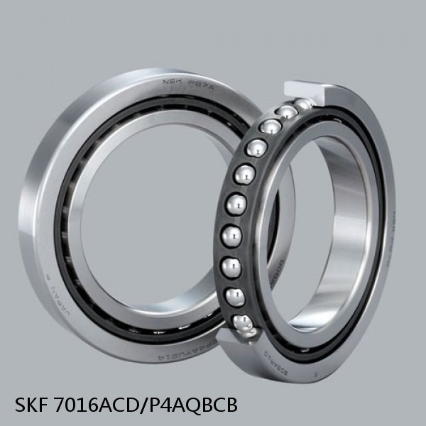 7016ACD/P4AQBCB SKF Super Precision,Super Precision Bearings,Super Precision Angular Contact,7000 Series,25 Degree Contact Angle